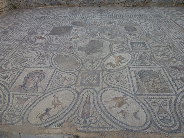 Another mosaic floor  - "The Labors of Hercules."