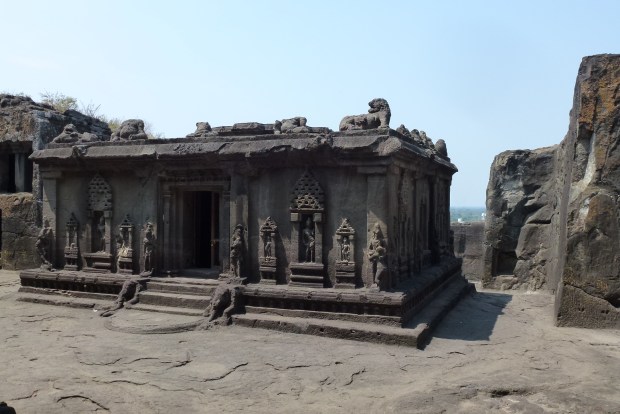 Cave 15, a Hindu temple.