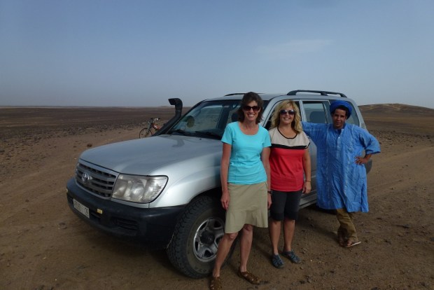 Our driver with our wives. He was very helpful and provided a good overview of the area.