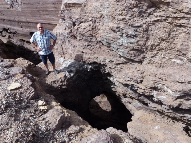 One of the desert mines - they mined quartz and lead.