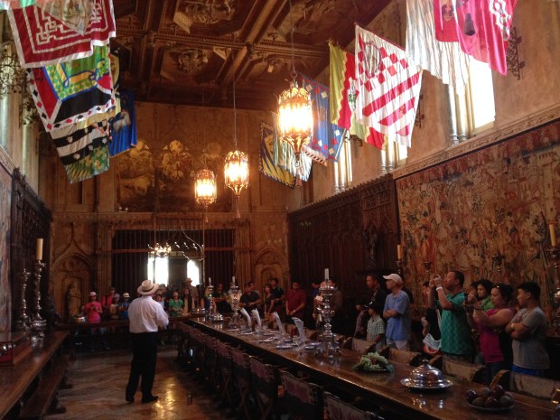 The dining hall.
