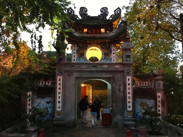 Temple of the Jade Mountain, Old Quarter, Hanoi, Vietnam.