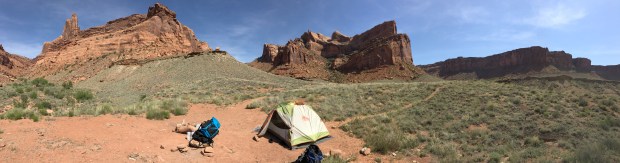 Syncline Trail Campsite Canyonlands