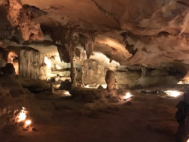 Cave, Ha Long Bay Cruise, Vietnam.