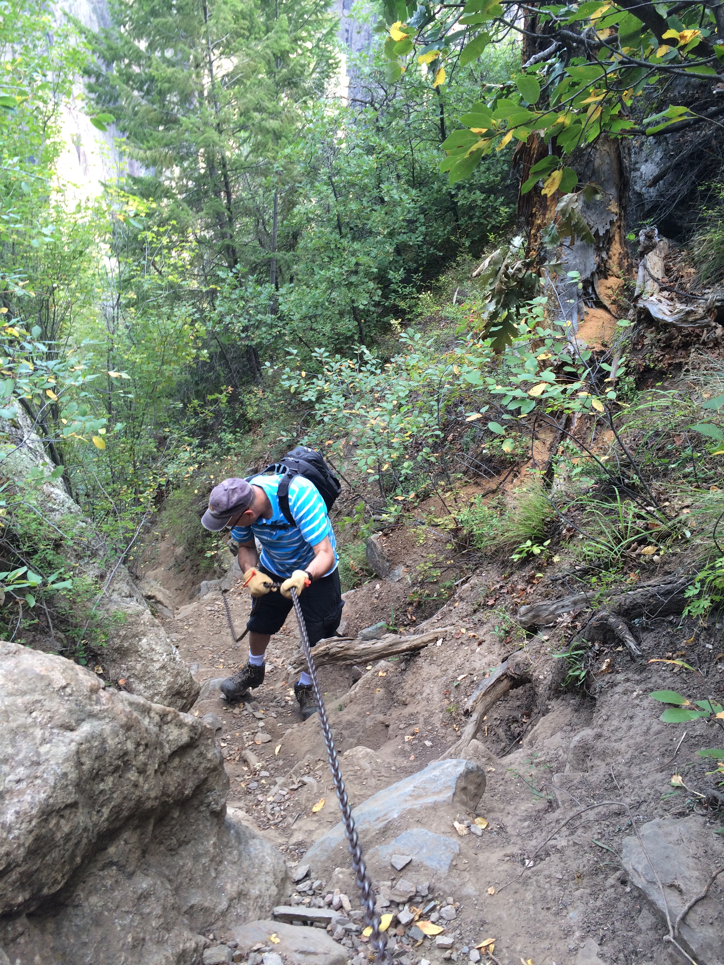 Descent into Black Canyon