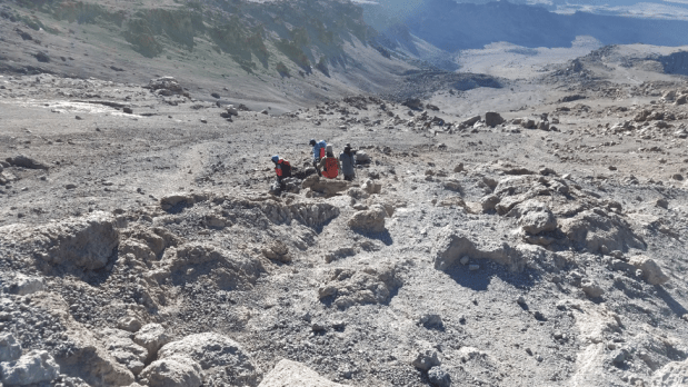 Climbing Mt. Kilimanjaro.