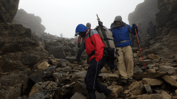Climbing Mt. Kilimanjaro.