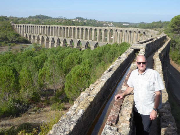 Tomar aqueduct, Portugal.
