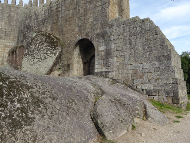 Guimaraes Castle, Portugal.