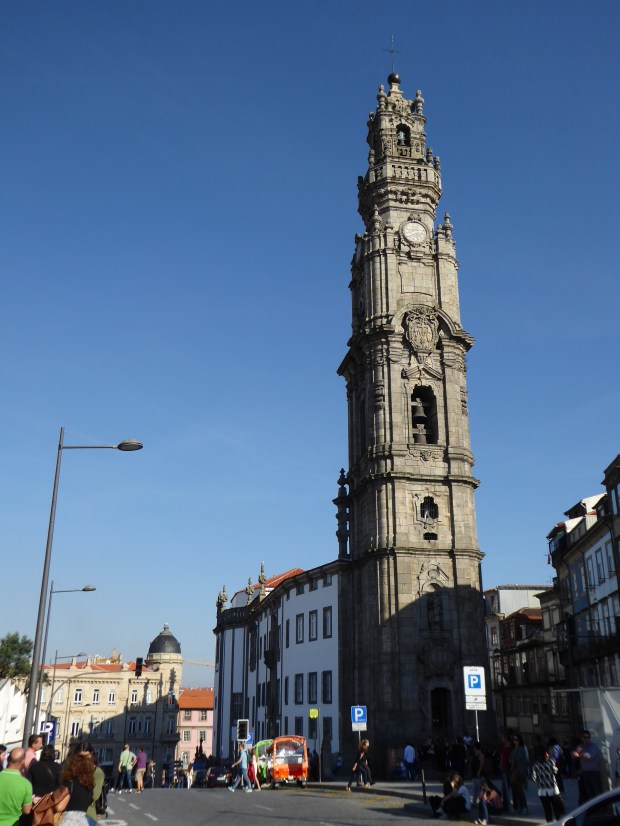 Torre dos Clerigos, Porto, Portugal.
