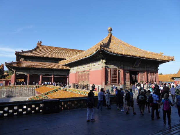 Hall of Union and Hall of Earthly Tranquility, Forbidden City, Beijing, China