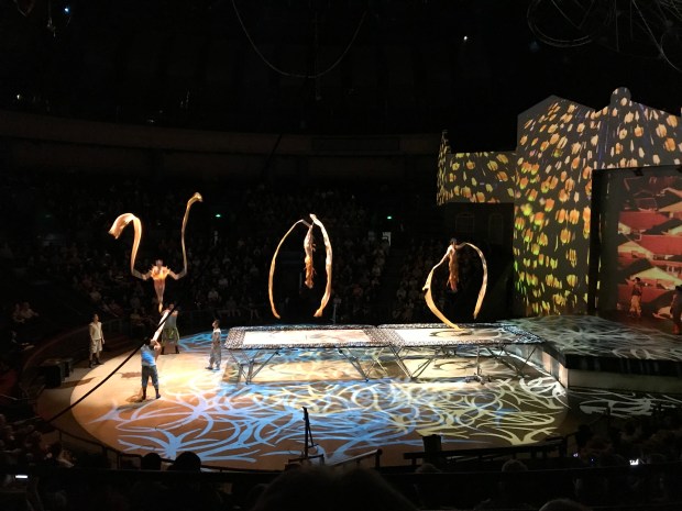 Acrobat show, Shanghai, China