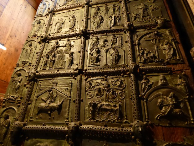 San Zeno bronze door panels, Vernona, Italy