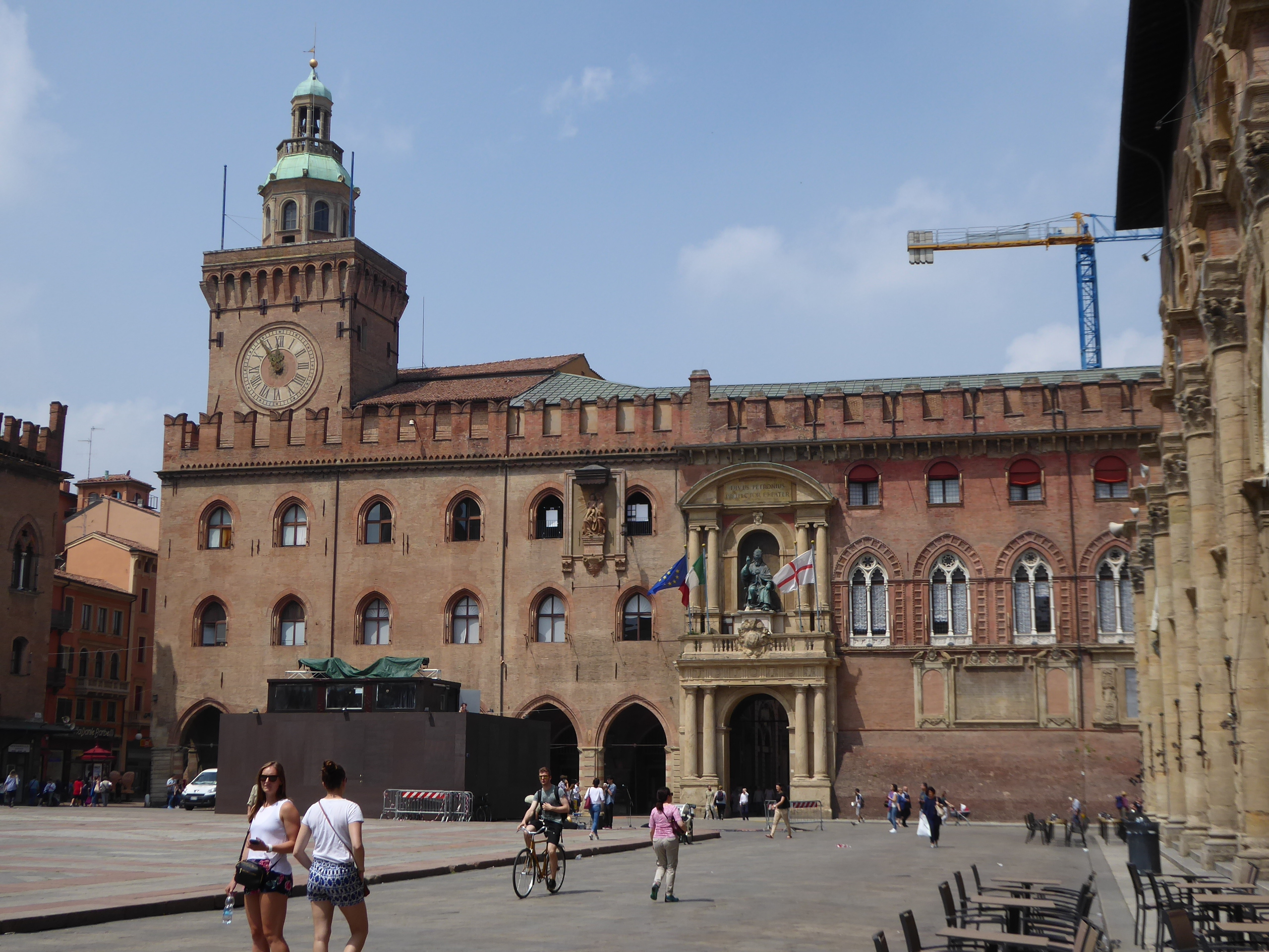 Piazza Maggiore, Bologna, Italy