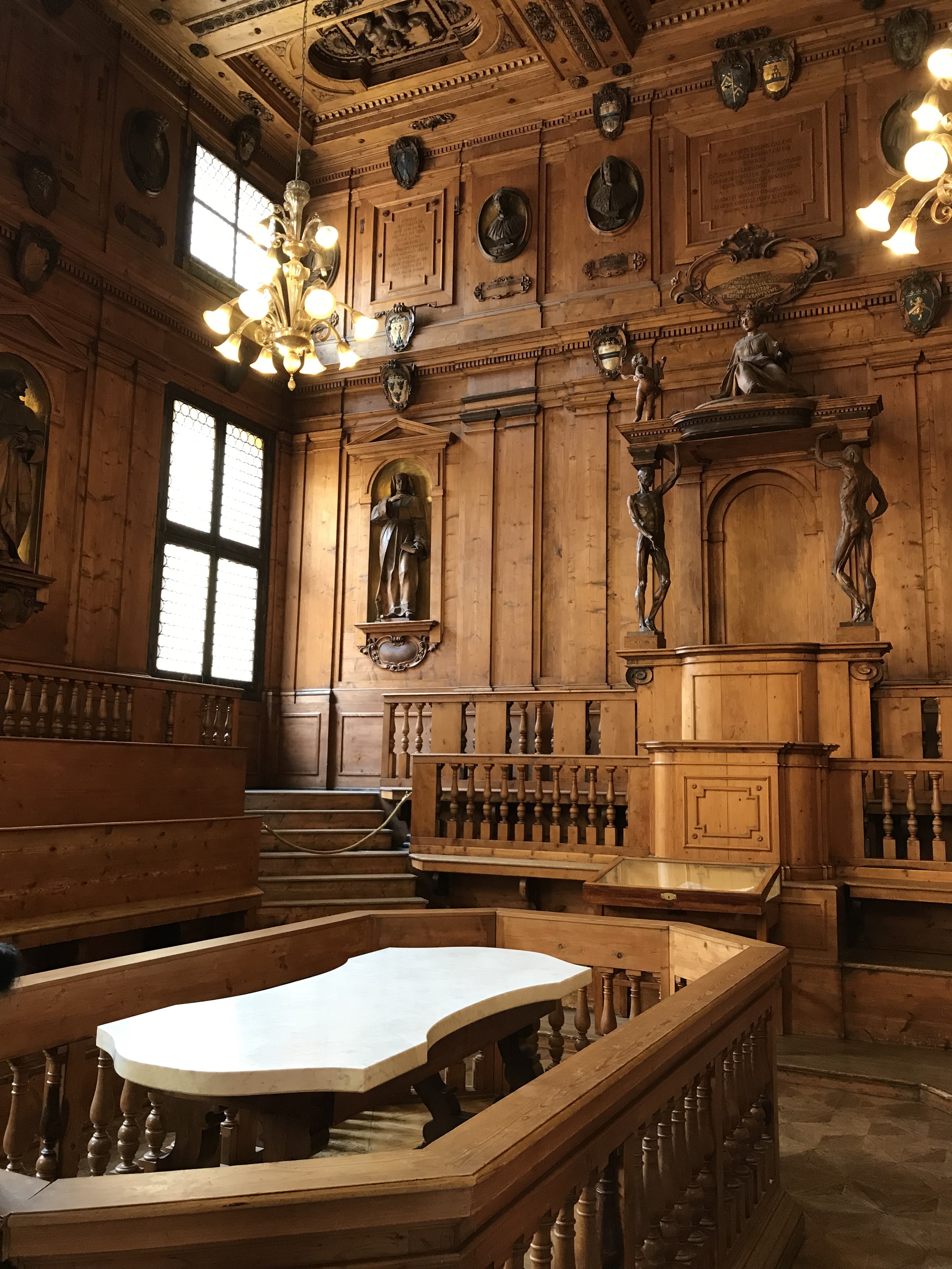 Anatomy Theater, Bologna University, Bologna, Italy
