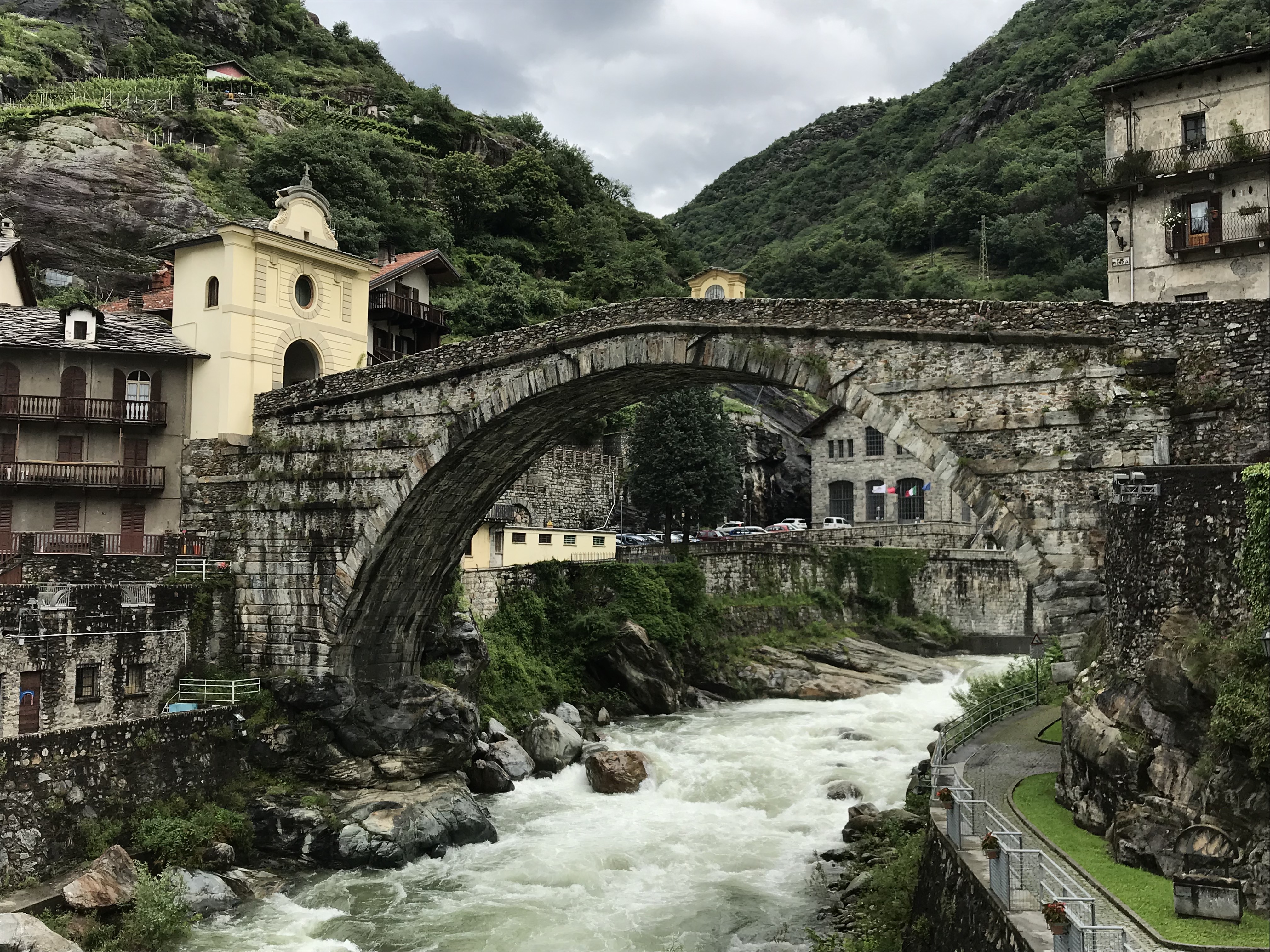 Pont-Saint-Martin, Aosta Valley, Italy