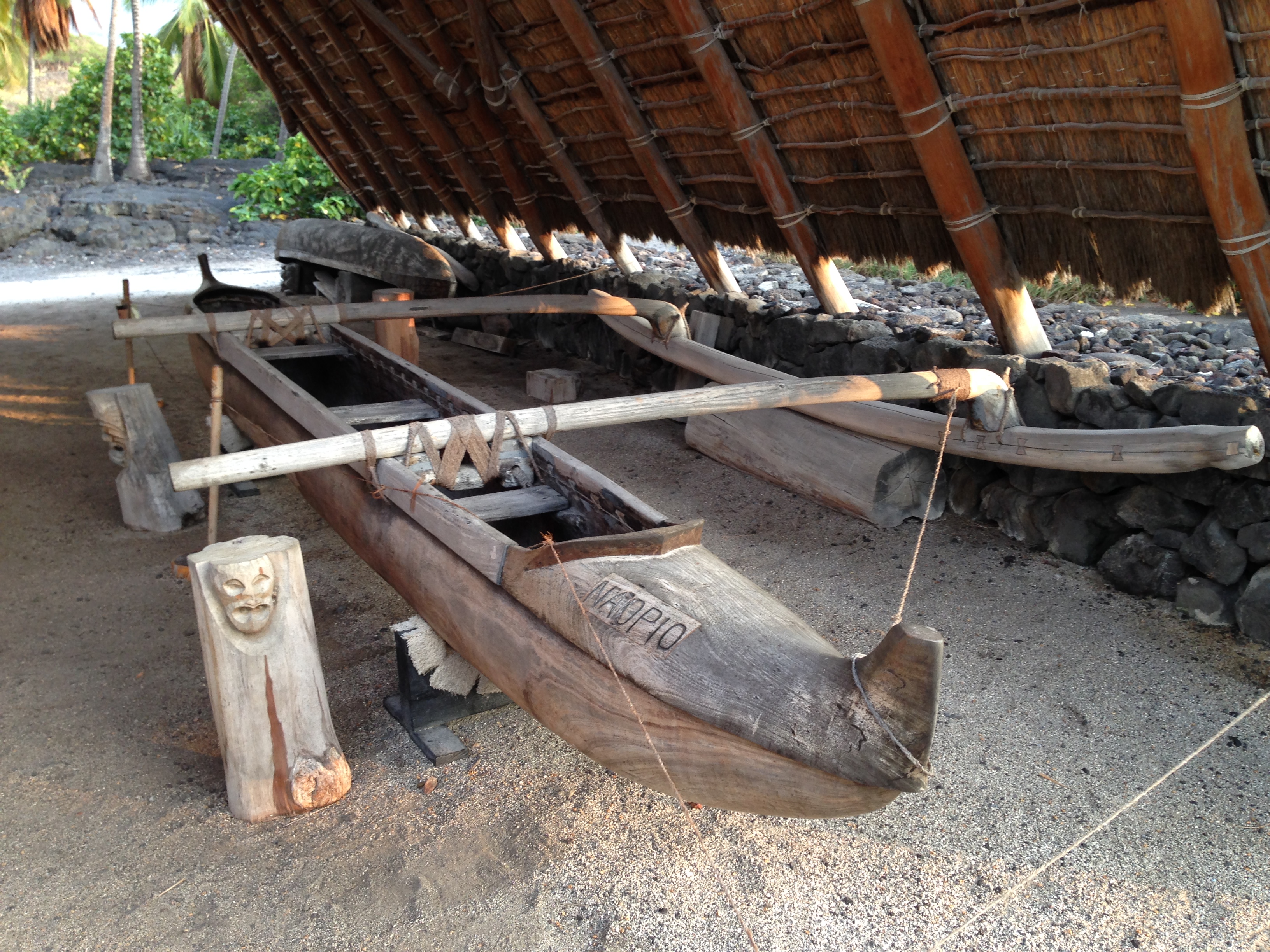 Pu'uhonua O Honaunau National Historic Site. Hawaii