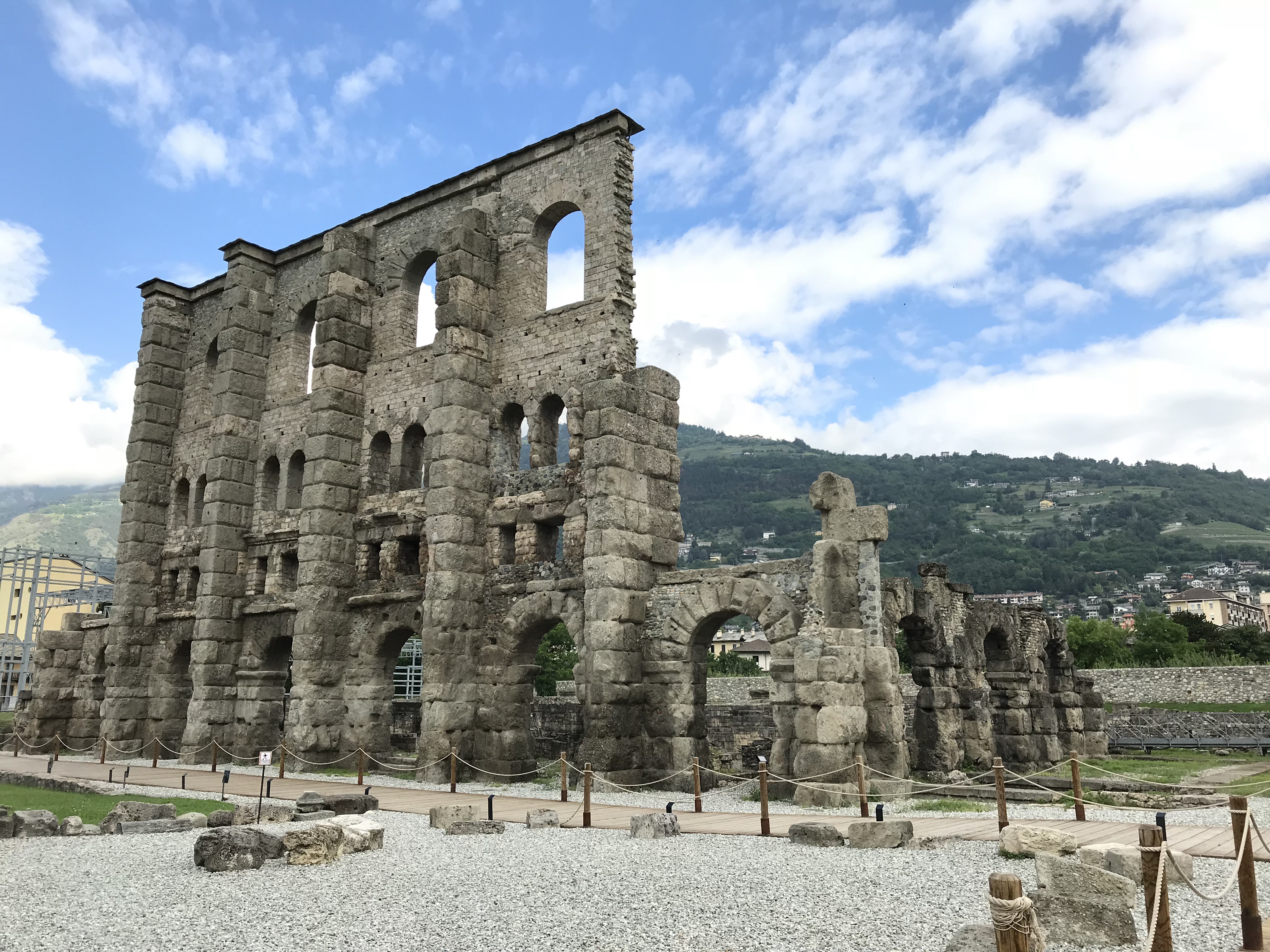 Roman Theater, Aosta, Italy