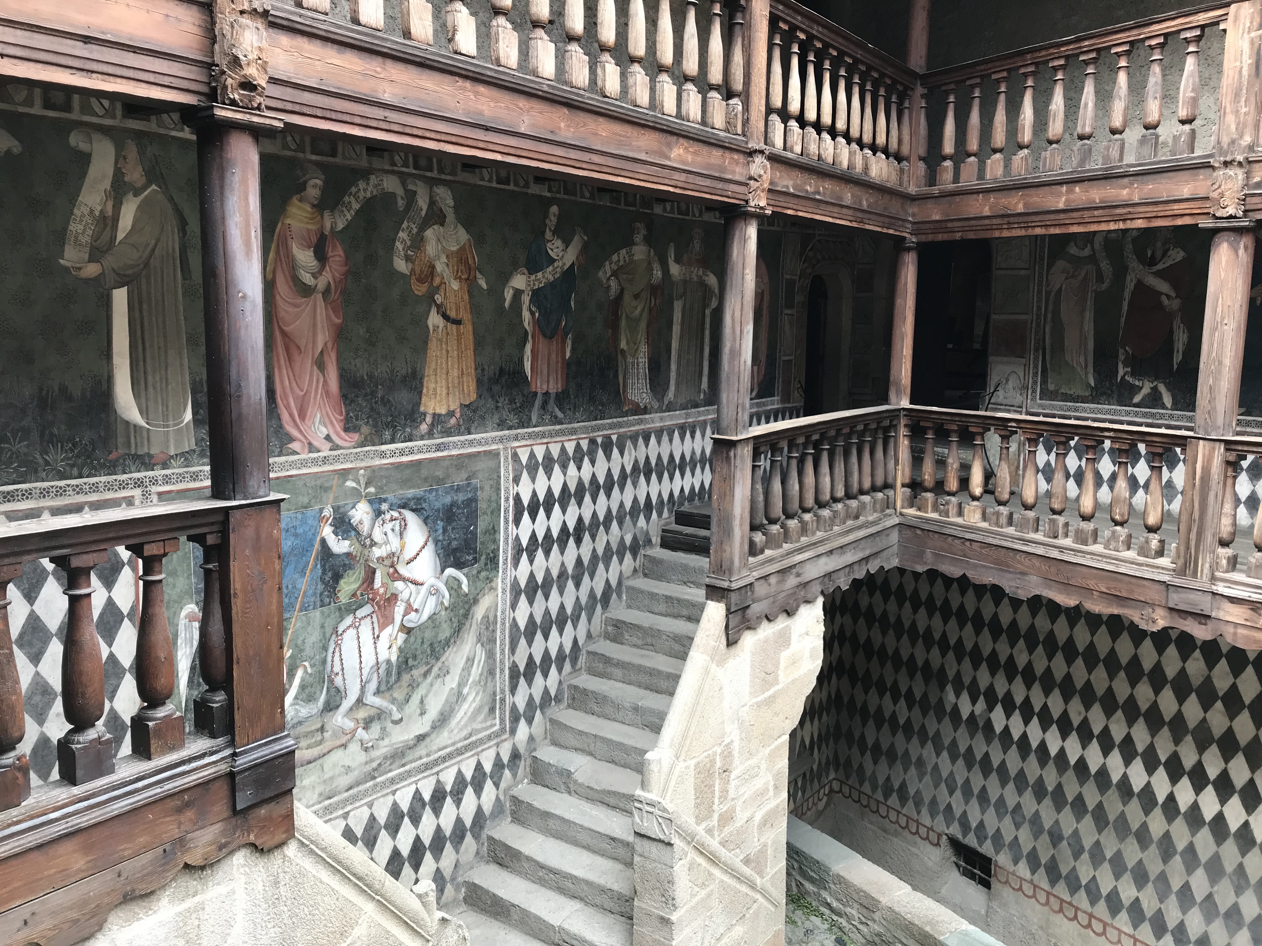 Fenis Castle, Aosta Valley, Italy