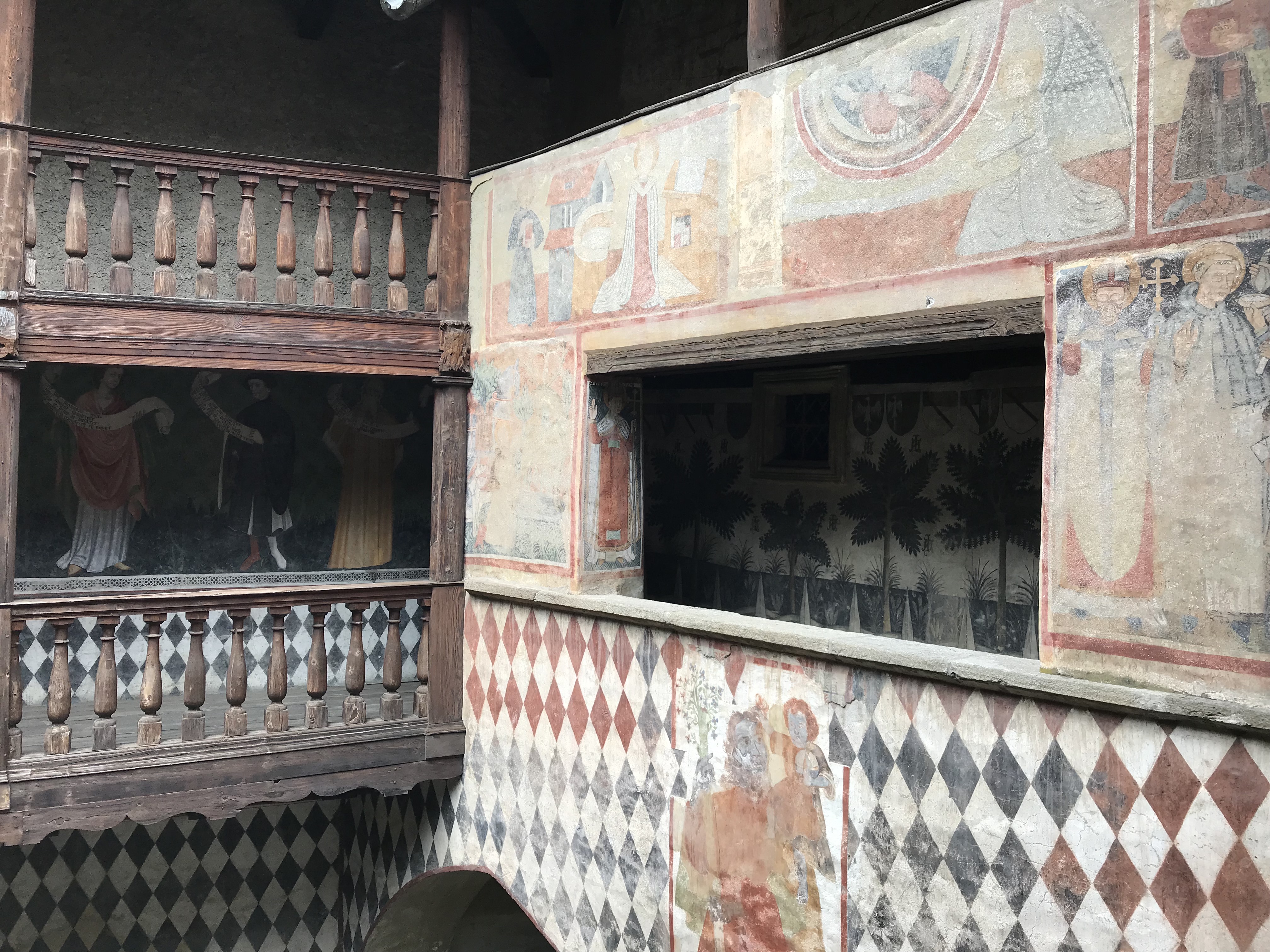 Fenis Castle, Aosta Valley, Italy