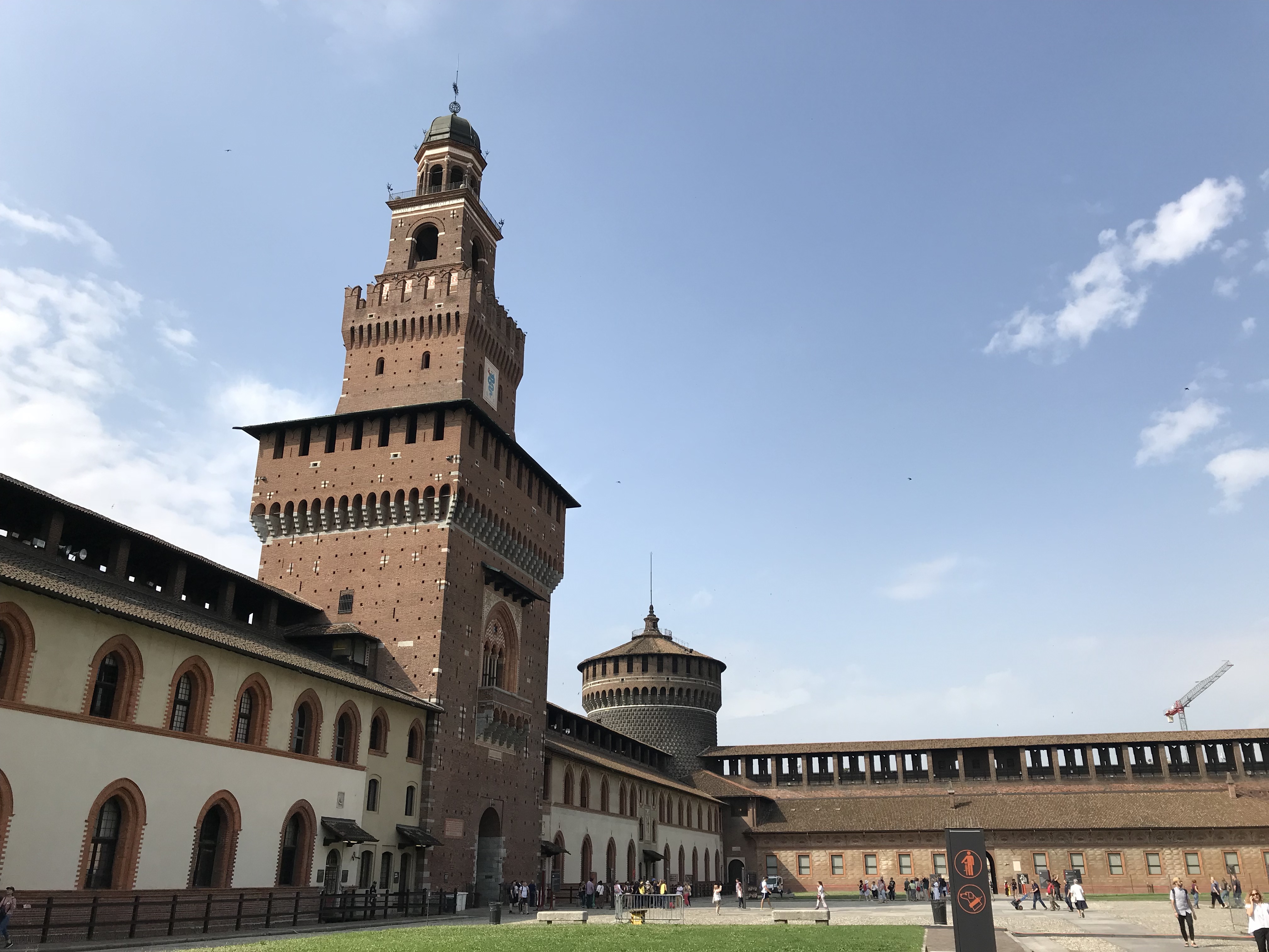 Sforza Castle, Milan, Italy