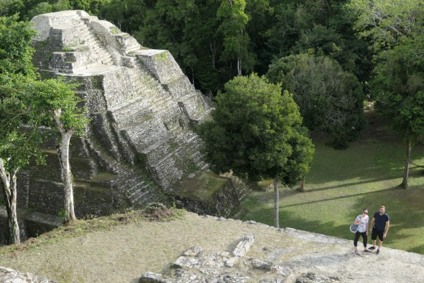 Acropolis North ruins, Yaxha, Guatemala