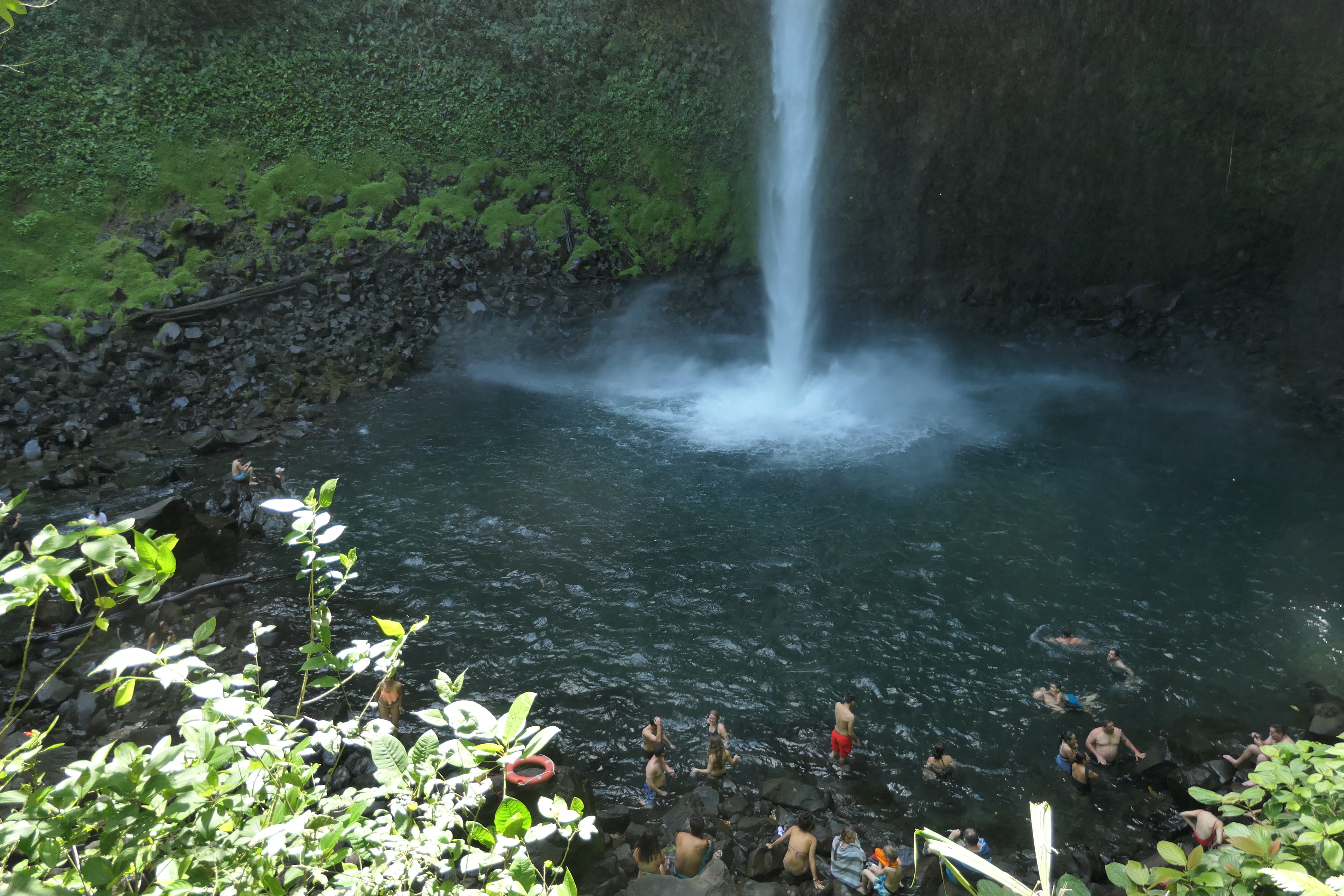 Costa Rica Arenal Volcano Area La Fortuna Falls9